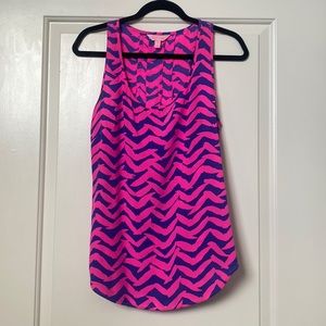 Lilly Pulitzer Tank M (silk feel)